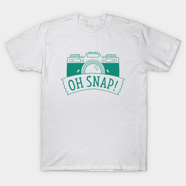 Oh Snap T-Shirt by LuckyFoxDesigns